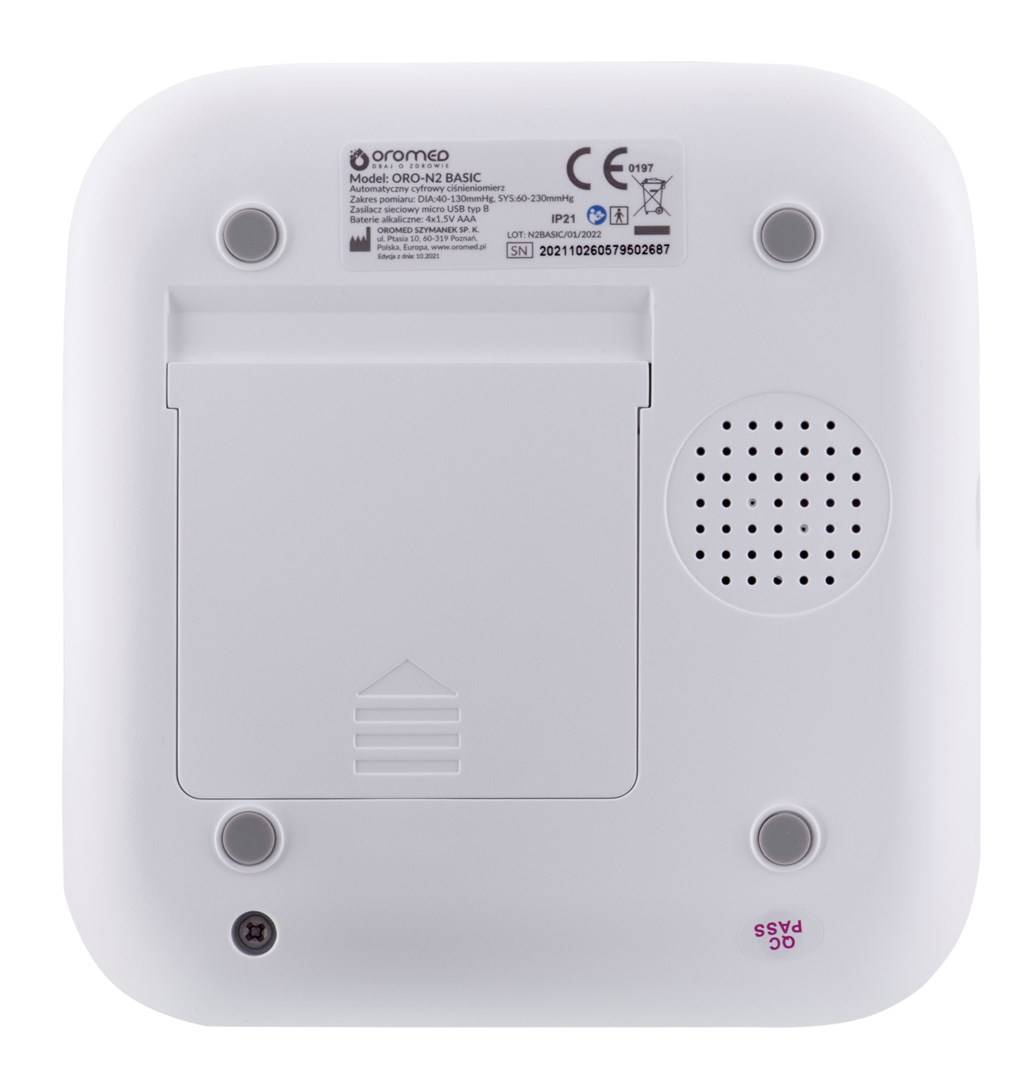 HI-TECH MEDICAL ORO-N2 BASIC bloeddrukmeter voor de bovenarm, automatisch-2