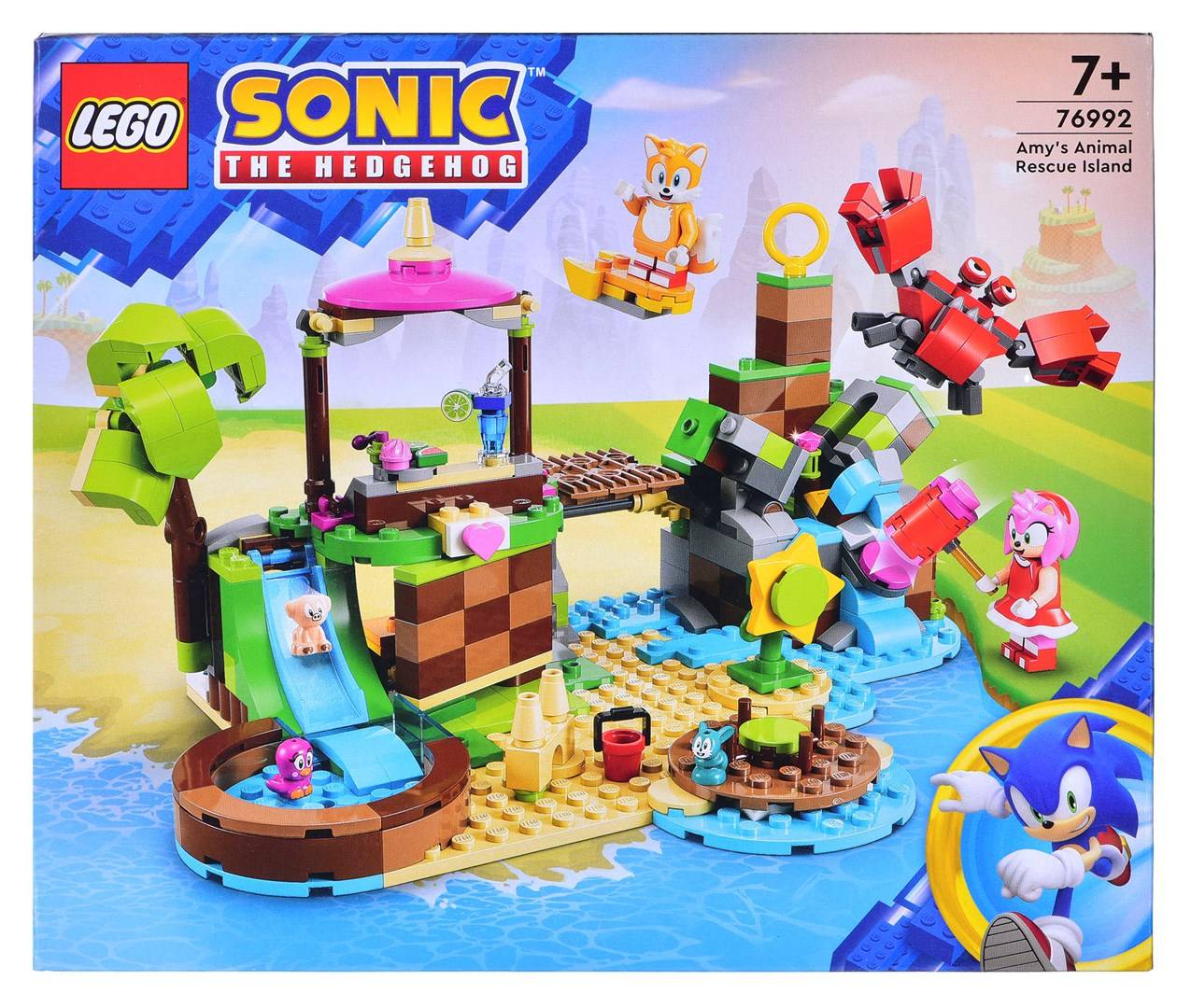 LEGO SONIC THE HEDGEHOG 76992 AMY'S DIERENRESCUE-EILAND-1