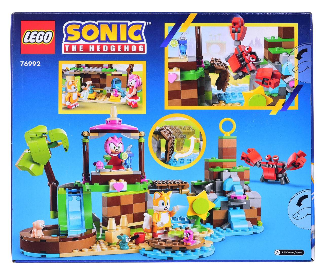 LEGO SONIC THE HEDGEHOG 76992 AMY'S DIERENRESCUE-EILAND-2