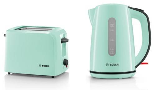 Bosch TWK7502 waterkoker 1,7 L 2200 W Grijs, Turkoois-4