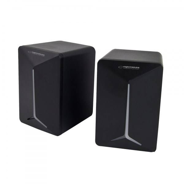 ESPERANZA USB-LUIDSPREKERS 2.0 LED REGENBOOG FREVO EGS105-1