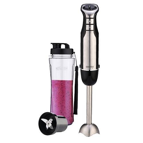 Camry CR 4615 staafmixer, zwart, roestvrij staal, 700 W-0