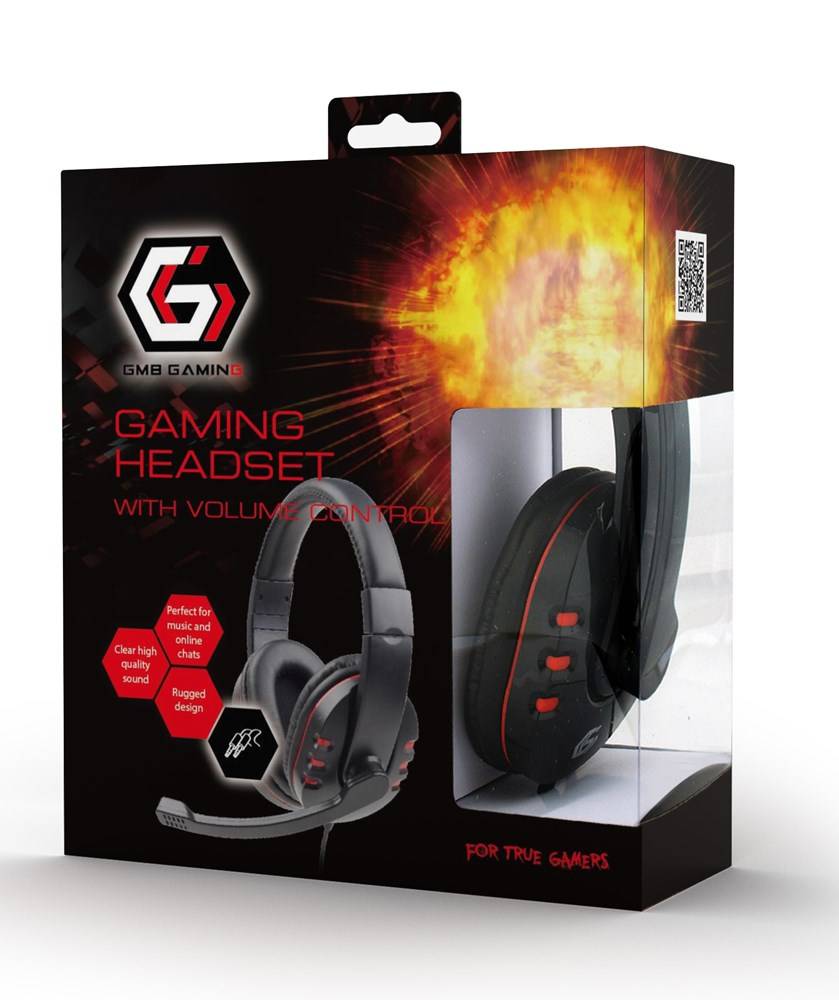 Gembird GHS-402 hoofdtelefoon/headset Bedraad Hoofdband Gaming Zwart-6