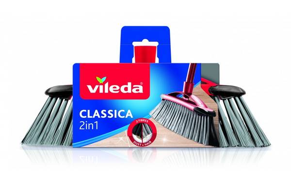 Universele bezemvulling Vileda Classica 2w1