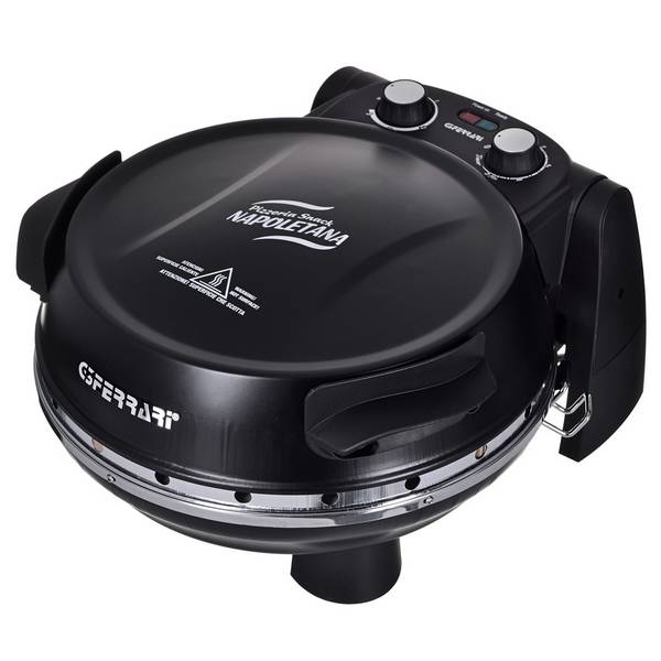 G3Ferrari pizzaoven G1003210 Plus evo zwart 2 stenen