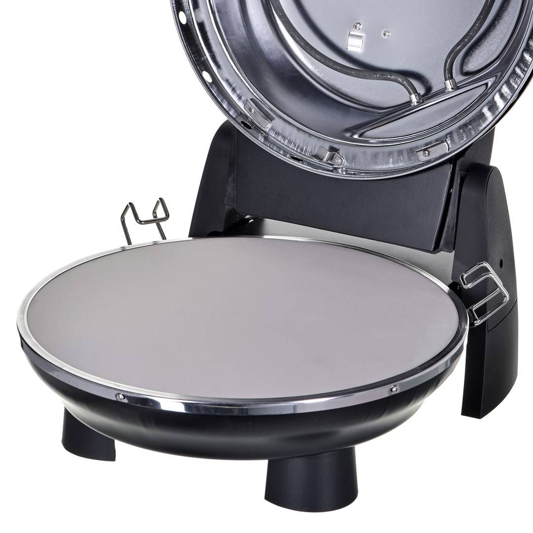 G3Ferrari pizzaoven G1003210 Plus evo zwart 2 stenen-4