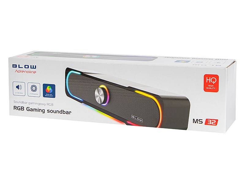 MS-32 soundbar computerluidsprekers 6W-3