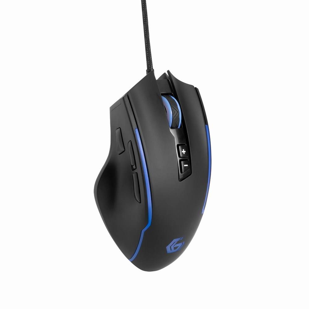 GEMBIRD MUSG-RAGNAR-RX300 Muis; zwart; USB A; optische,bekabelde; 1,8m; Aant.knop: 8 - 1 stuk-2