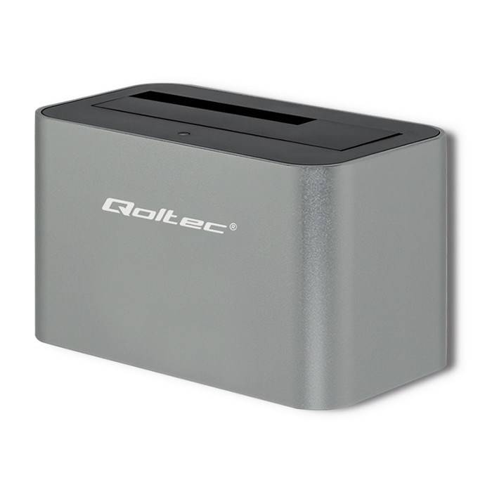 Qoltec 5315 dockingstation HDD/SSD | 2,5"/3,5" SATA | USB 3.0-2