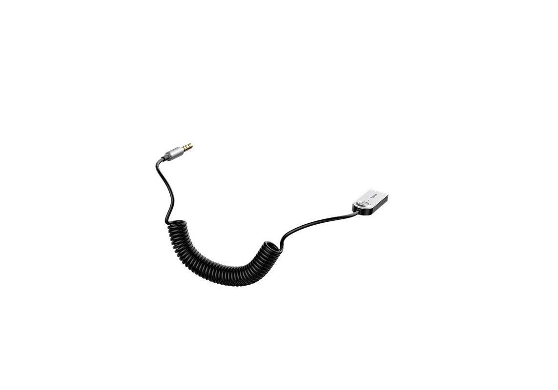 Baseus CABA01-01 audiokabel 0,5 m 3,5 mm USB Type-A zwart-2