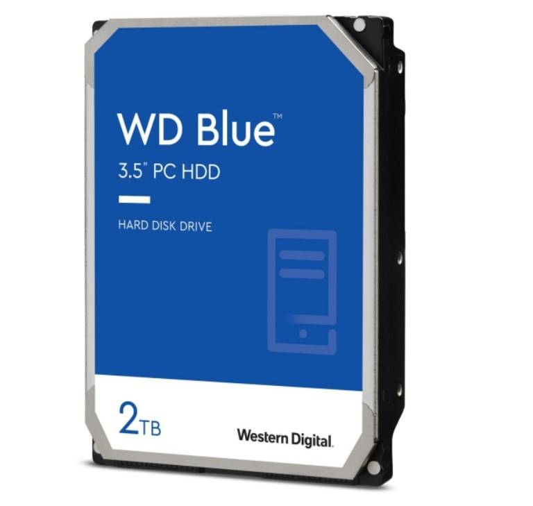 WD Blue 2TB 3,5" SATA HDD WD20EARZ-1