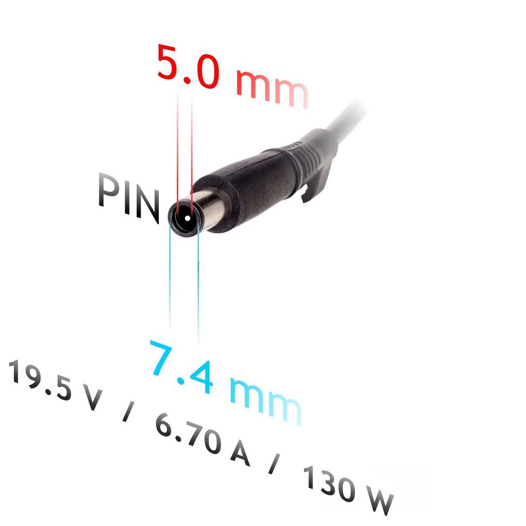 Akyga AK-ND-57 voedingsadapter/omvormer voor binnengebruik, 130 W, zwart.-2