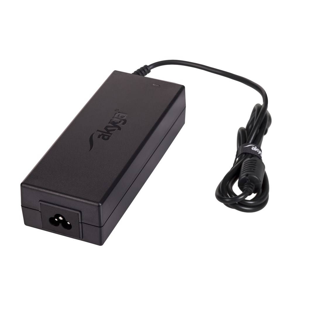 Akyga AK-ND-57 voedingsadapter/omvormer voor binnengebruik, 130 W, zwart.-3