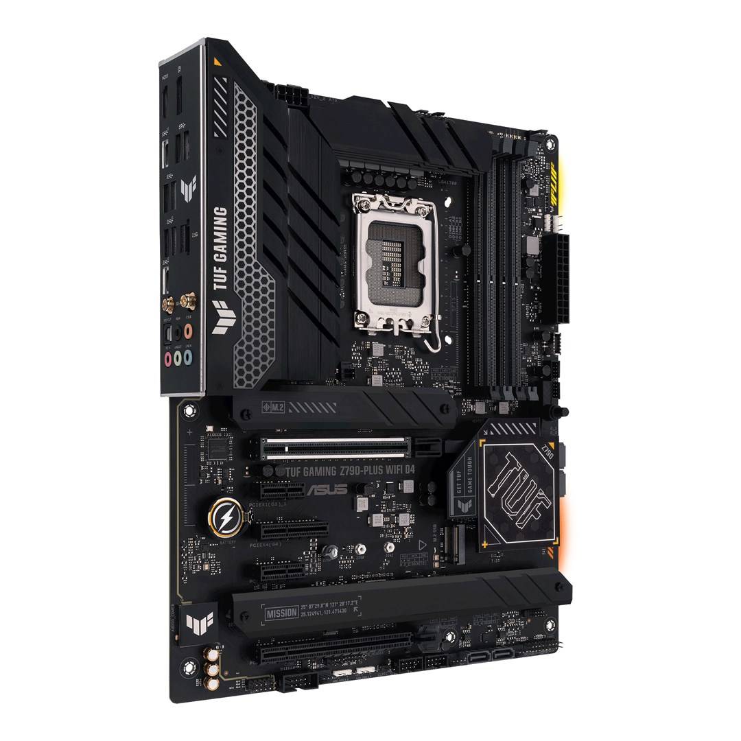 Asustek Computer TUF GAMING Z790-PLUS WIFI D4 Moederbord Socket Intel LGA 1700 Vormfactor ATX Moederbord chipset Intel® -11
