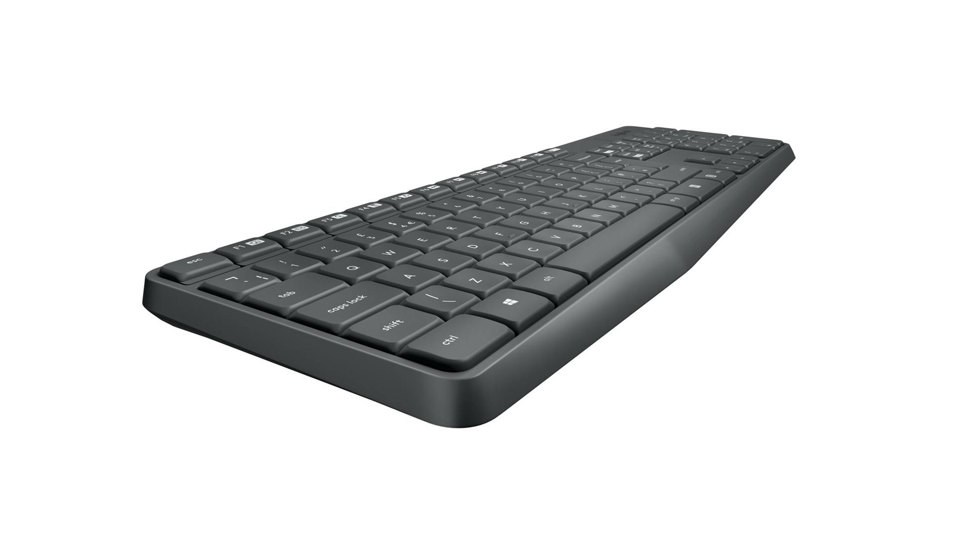 Logitech MK235 toetsenbord Inclusief muis USB QWERTY US International Grijs-4