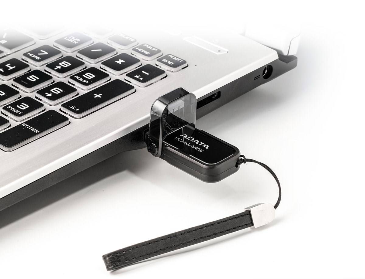 ADT ADATA UV240 USB flash drive 64 GB USB Type-A 2.0 Zwart-1