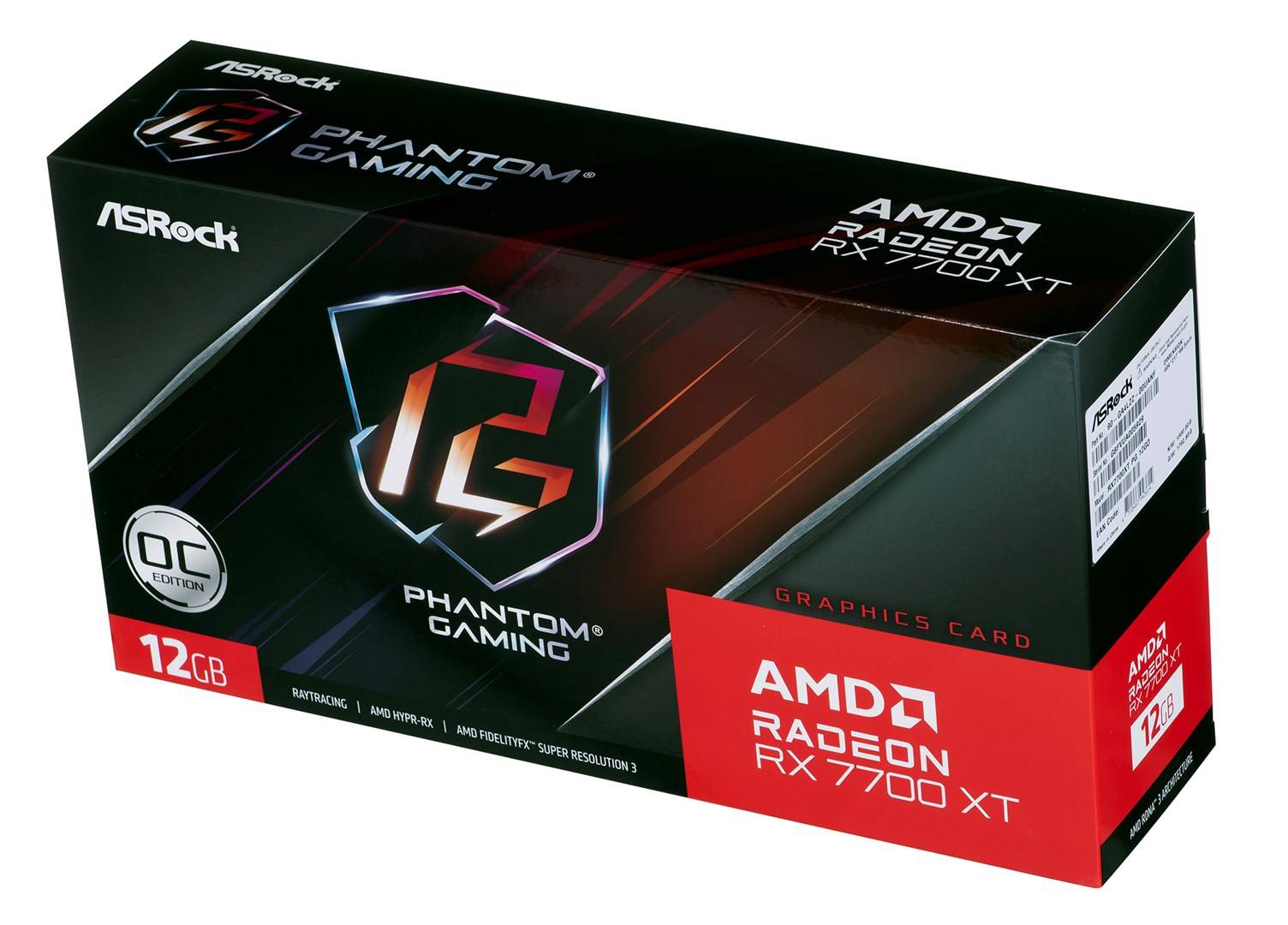 ASRock Radeon RX 7700 XT Phantom Gaming 12GB OC Grafische kaart-5