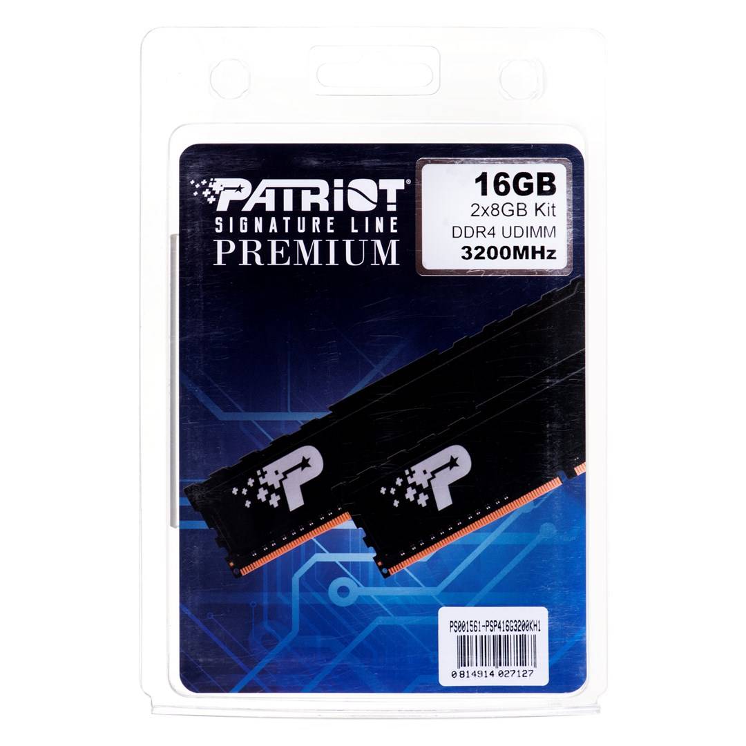 Patriot Memory Signature Premium PSP416G2666KH1 geheugenmodule 16 GB 2 x 8 GB DDR 3200 MHz-0