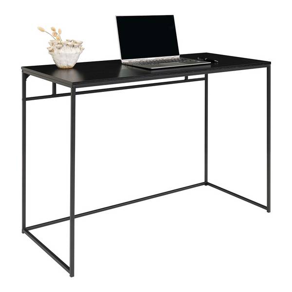 Zwart Bureau met zwart frame