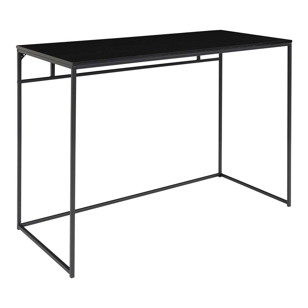 Zwart Bureau met zwart frame-1