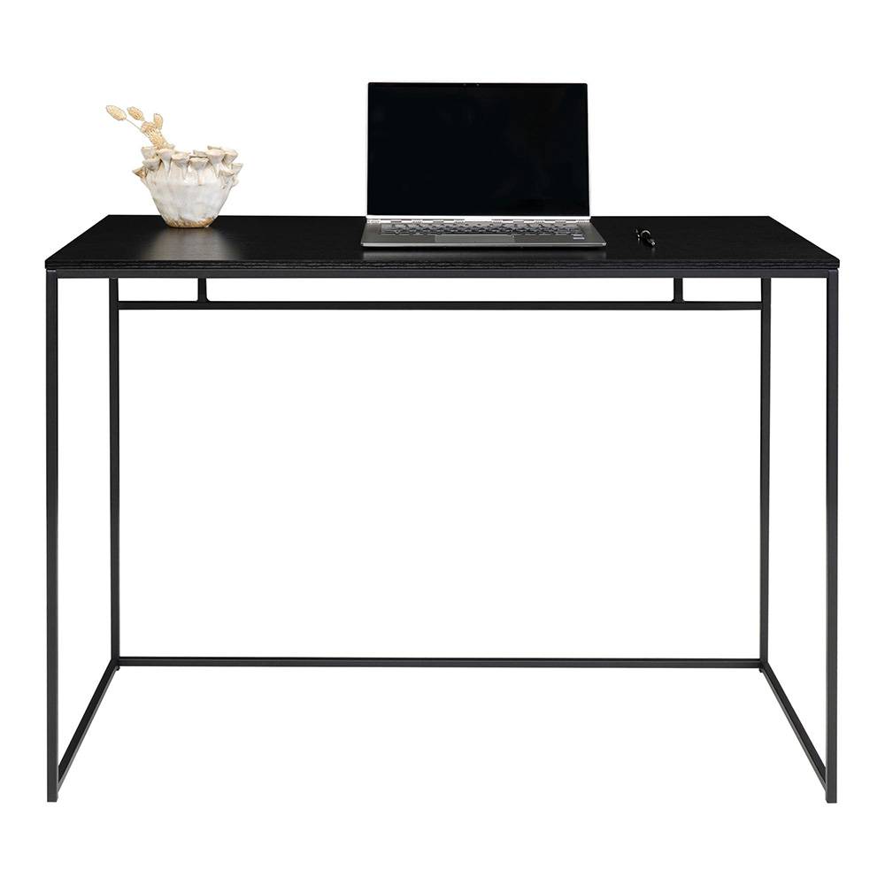 Zwart Bureau met zwart frame-3
