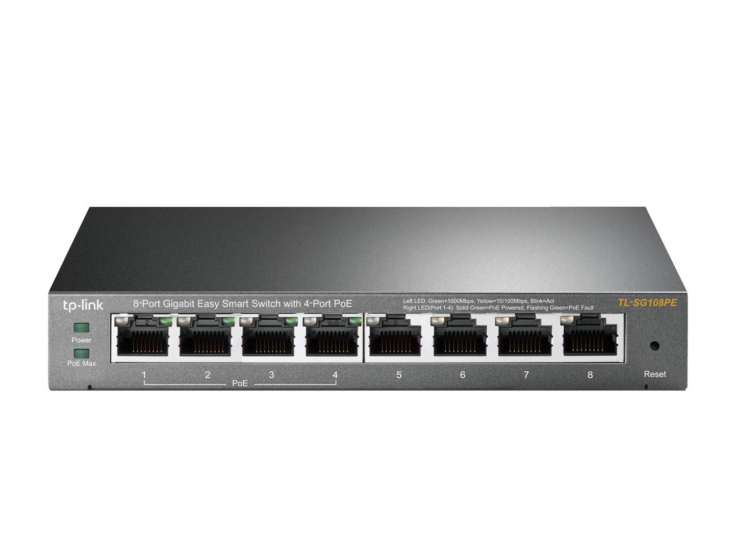 TP-Link 8-poorts Gigabit Easy Smart Switch met 4 PoE-poorten-1