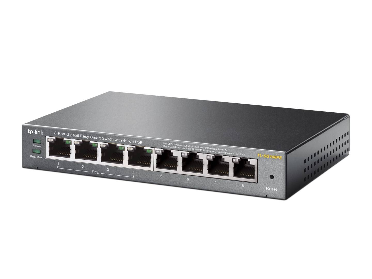 TP-Link 8-poorts Gigabit Easy Smart Switch met 4 PoE-poorten-3