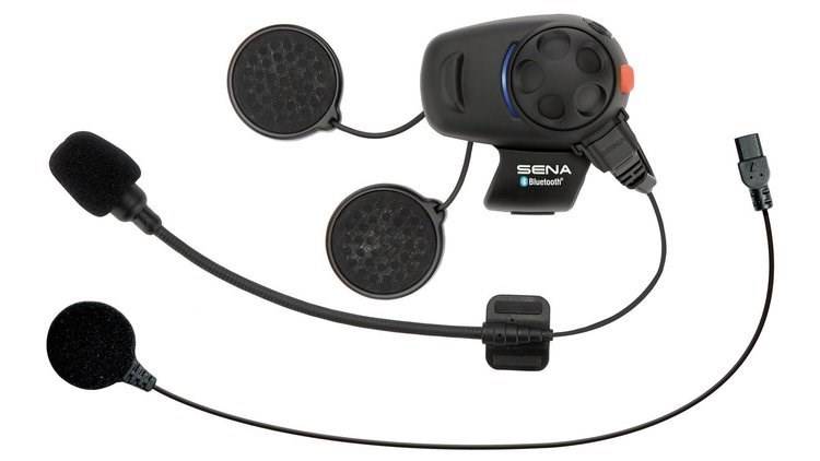 Sena smh5 met universele microfoonset dual pack intercom zwart 88096295245758809629524575-5