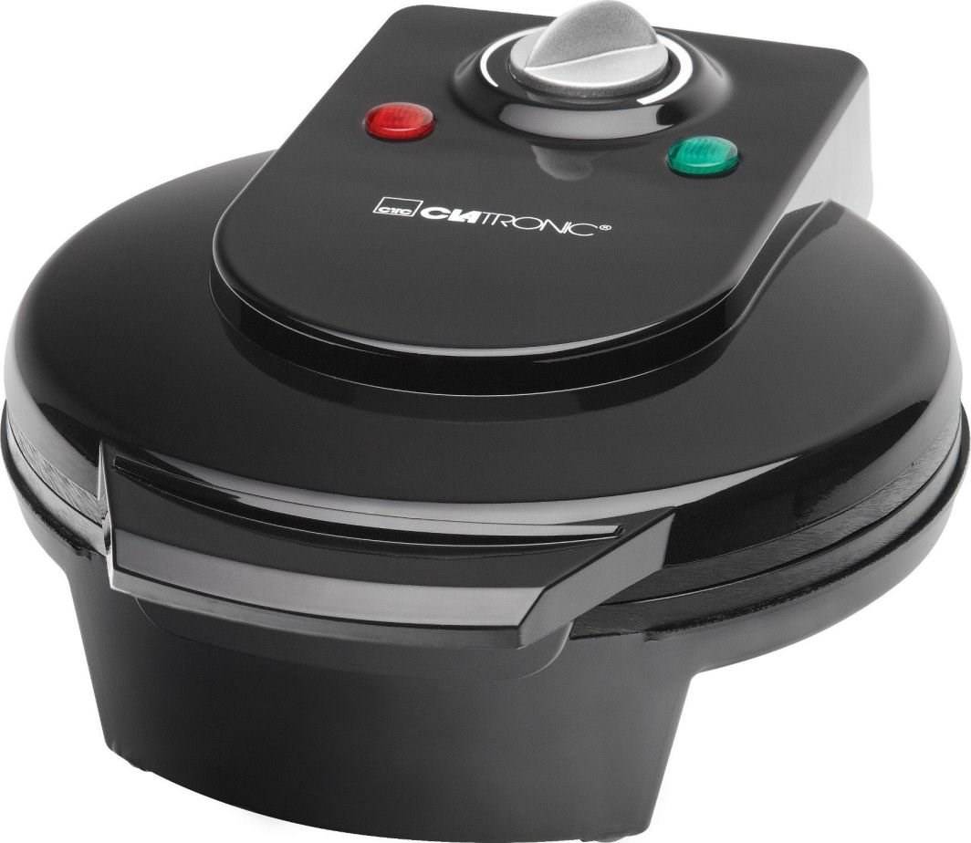 Clatronic 261 679 wafelijzer voor 5 wafels, zwart, 1200 W-0