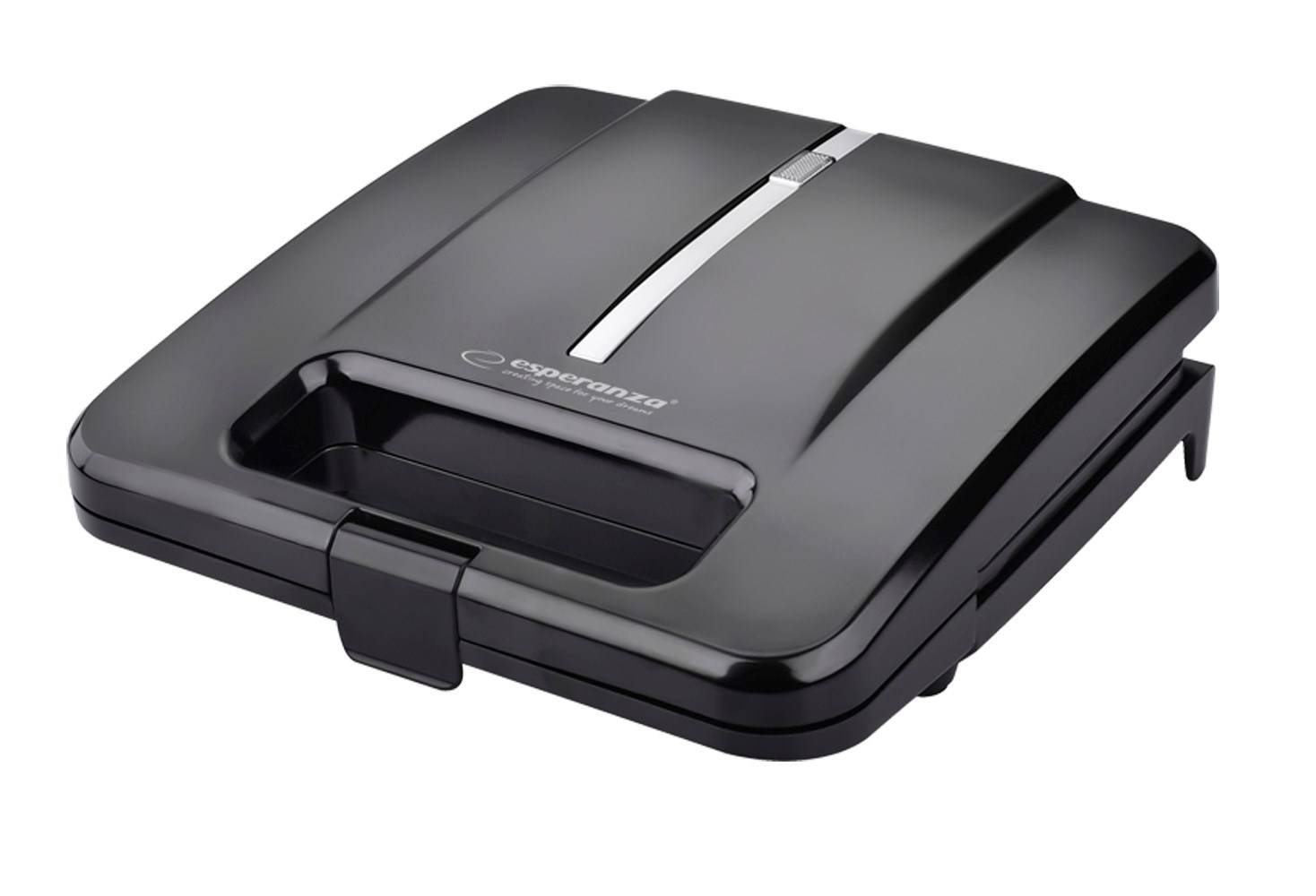 Esperanza EKT010 Sandwich Toaster 1000W Zwart-0