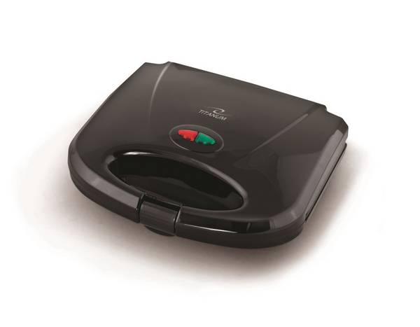 TITANUM TKT005K sandwichmaker 700 W Zwart