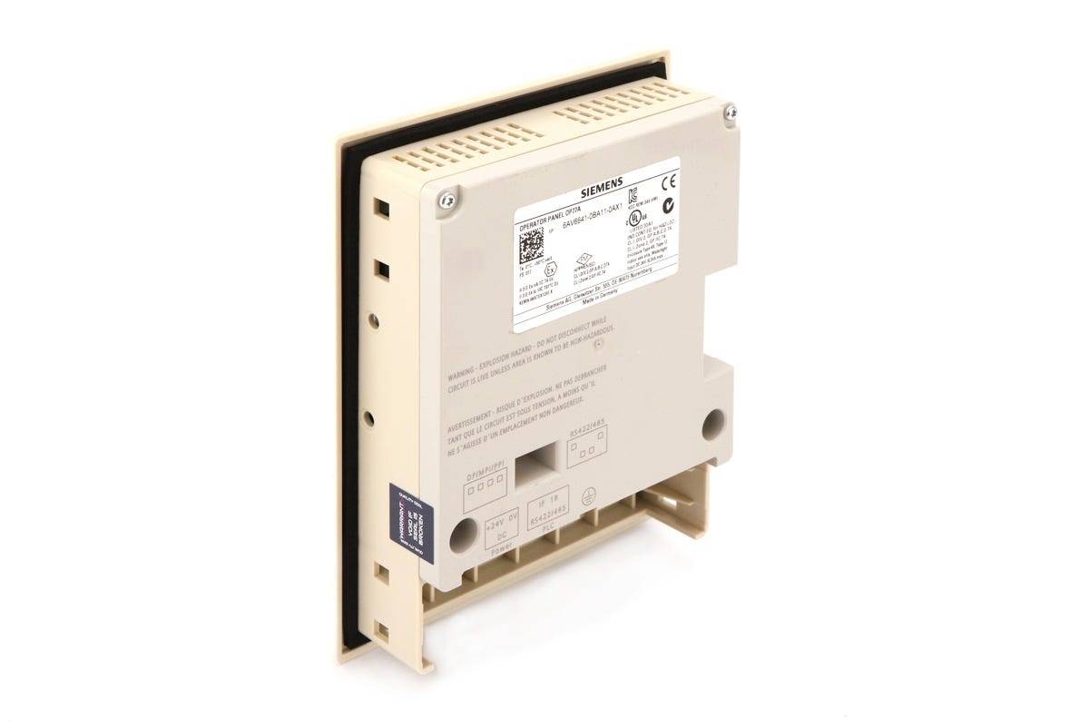 Siemens 6AV66410BA110AX1 SIMATIC Operator Panel OP 77A LC di-3