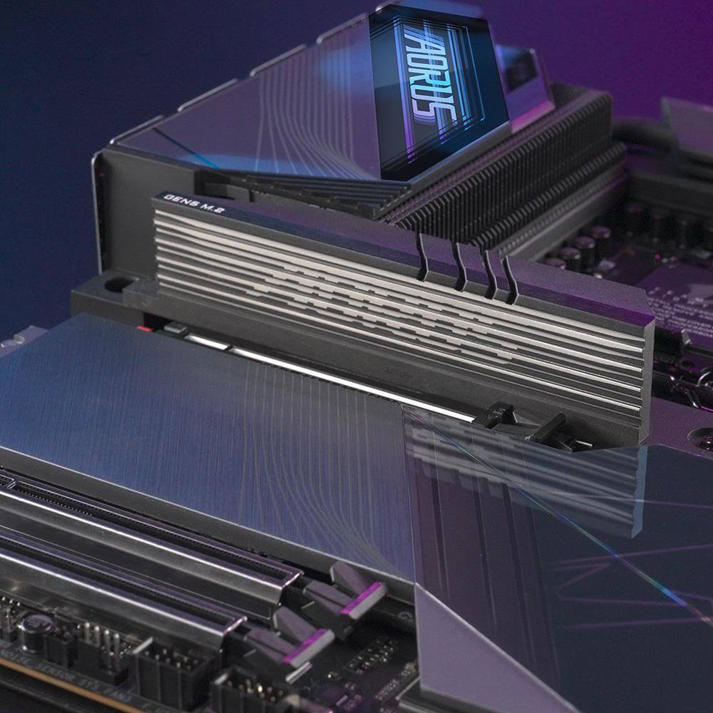 Gigabyte Z790 AORUS MASTER X Moederbord Socket Intel 1700 Vormfactor E-ATX Moederbord chipset Intel® Z790-6