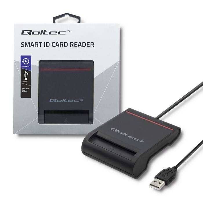 Qoltec Smartchip ID-kaartscanner-3