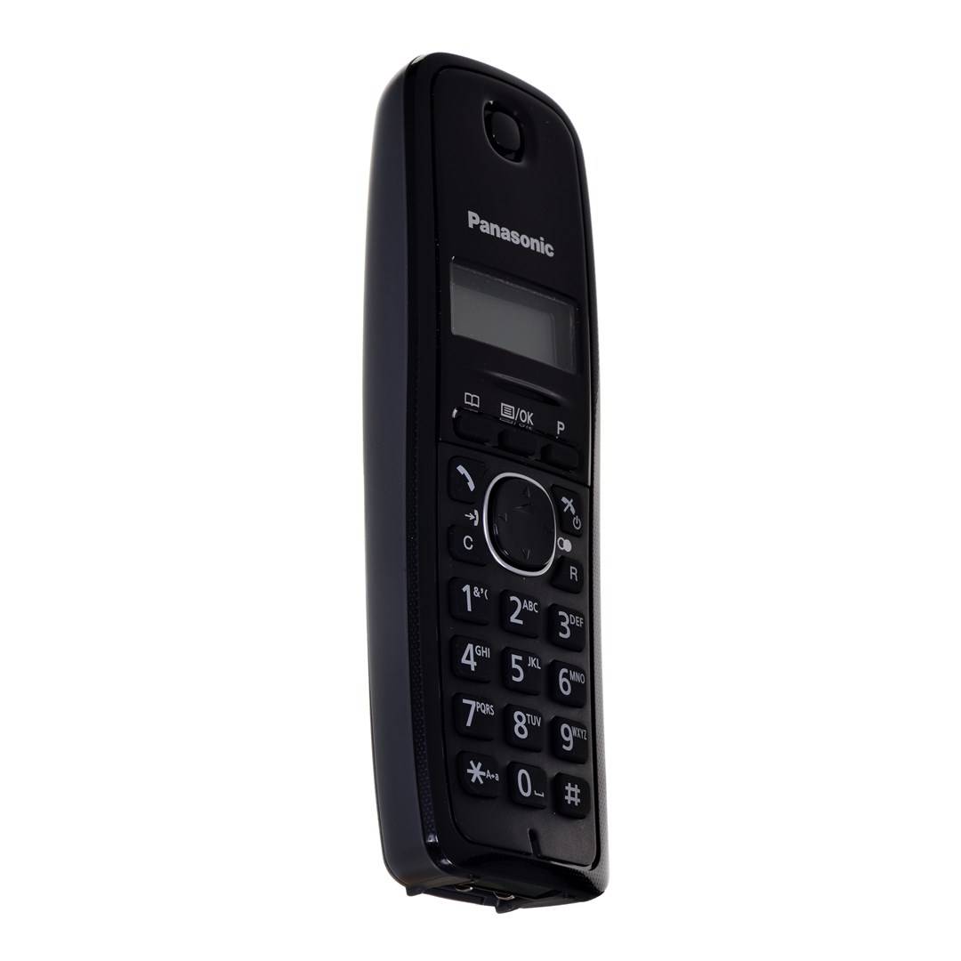 Panasonic KX-TG1611 DECT-telefoon, zwart, nummerweergave.-2