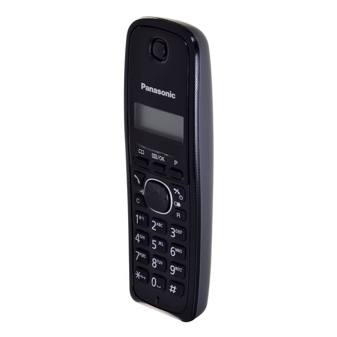 Panasonic KX-TG1611 DECT-telefoon, zwart, nummerweergave.-3