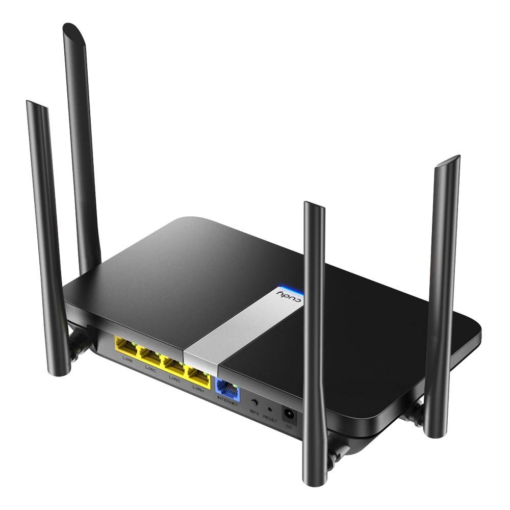 Cudy X6 wireless router Gigabit Ethernet Dual-band (2.4 GHz / 5 GHz) Black-2