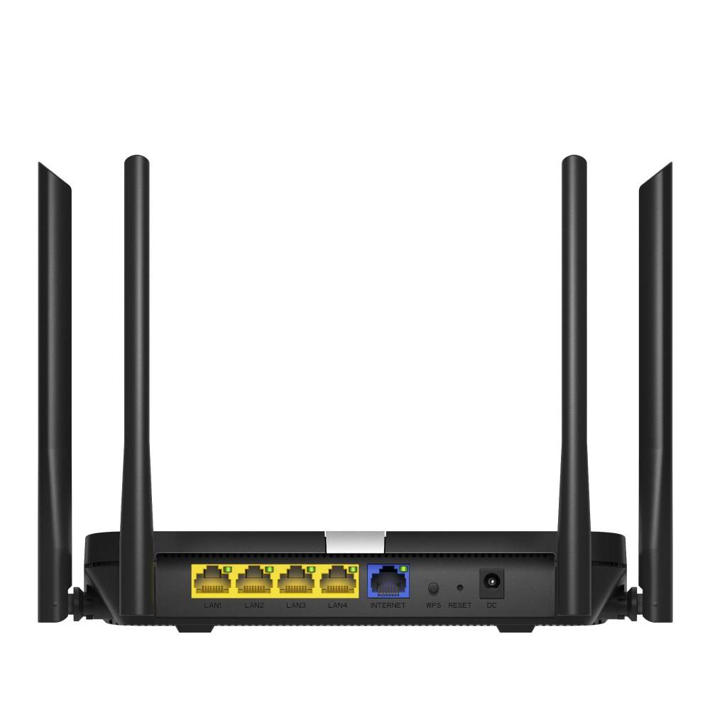 Cudy X6 wireless router Gigabit Ethernet Dual-band (2.4 GHz / 5 GHz) Black-3