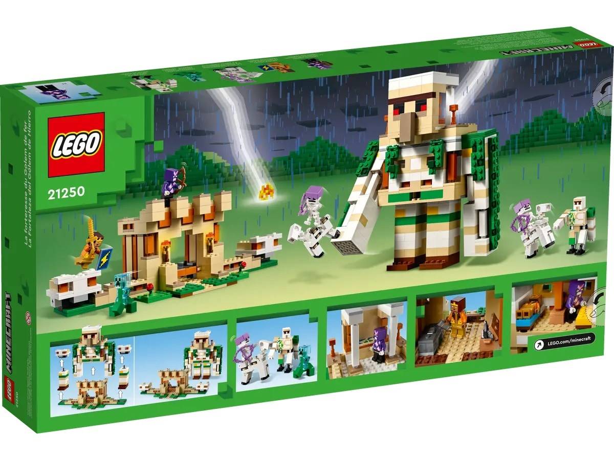 LEGO MINECRAFT 21250 HET IJZEREN GOLEM-VESTING-1
