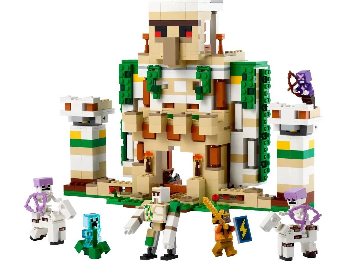LEGO MINECRAFT 21250 HET IJZEREN GOLEM-VESTING-2