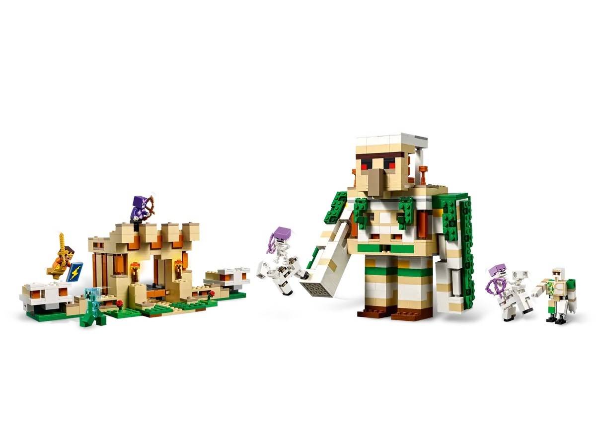 LEGO MINECRAFT 21250 HET IJZEREN GOLEM-VESTING-3