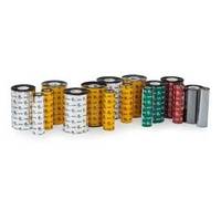 Zebra, Wax Ribbon, 110mm, Dit lint heeft een rolbreedte van 110mm en een lengte, 74mm-1