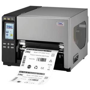 TSC TTP-384MT, 12 dots/mm (300 dpi), RTC, display, TSPL-EZ, USB, RS232, LPT, Ethernet, 256 MB RAM / 512 MB Flash-0