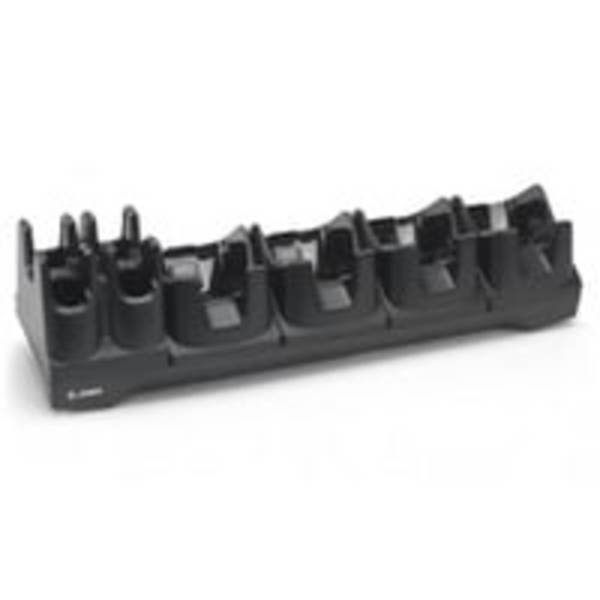 Zebra charging station, 4 slots, 2900 g, charges 4x device and 4x spare battery