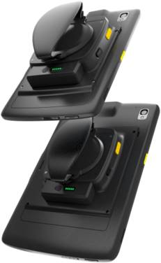 Zebra ET4X Expansion Back, 460 g, with rotating hand strap and scanner trigger