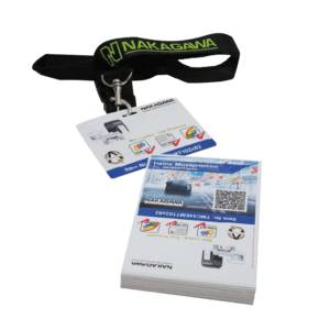 Nakagawa visitor badges, 54x86 | C34 EM6T 54X86-0