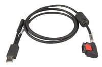 Zebra USB cable, 130 g, USB charging and communication cable-0
