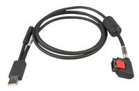 Zebra USB cable, 130 g, USB charging and communication cable-1