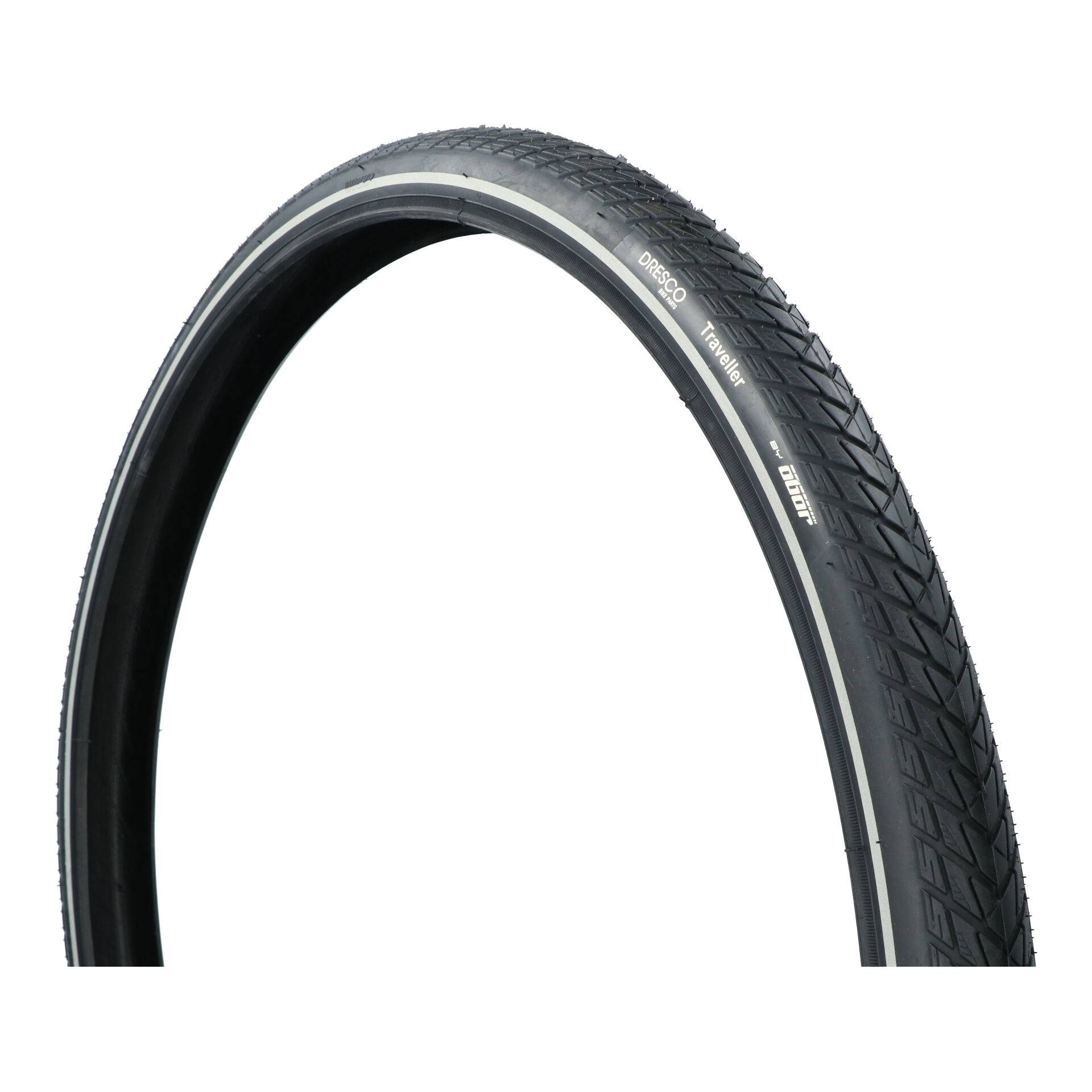 Dresco Anti-Lek Buitenband Traveller 28 x 1.60 (42-622) Reflectie Zwart-1