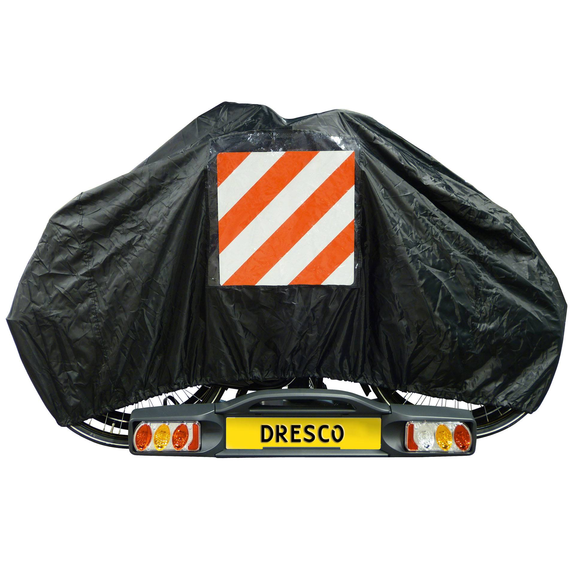 Dresco Fietshoes 2 fietsen + insteekvak 150x74x123cm-1